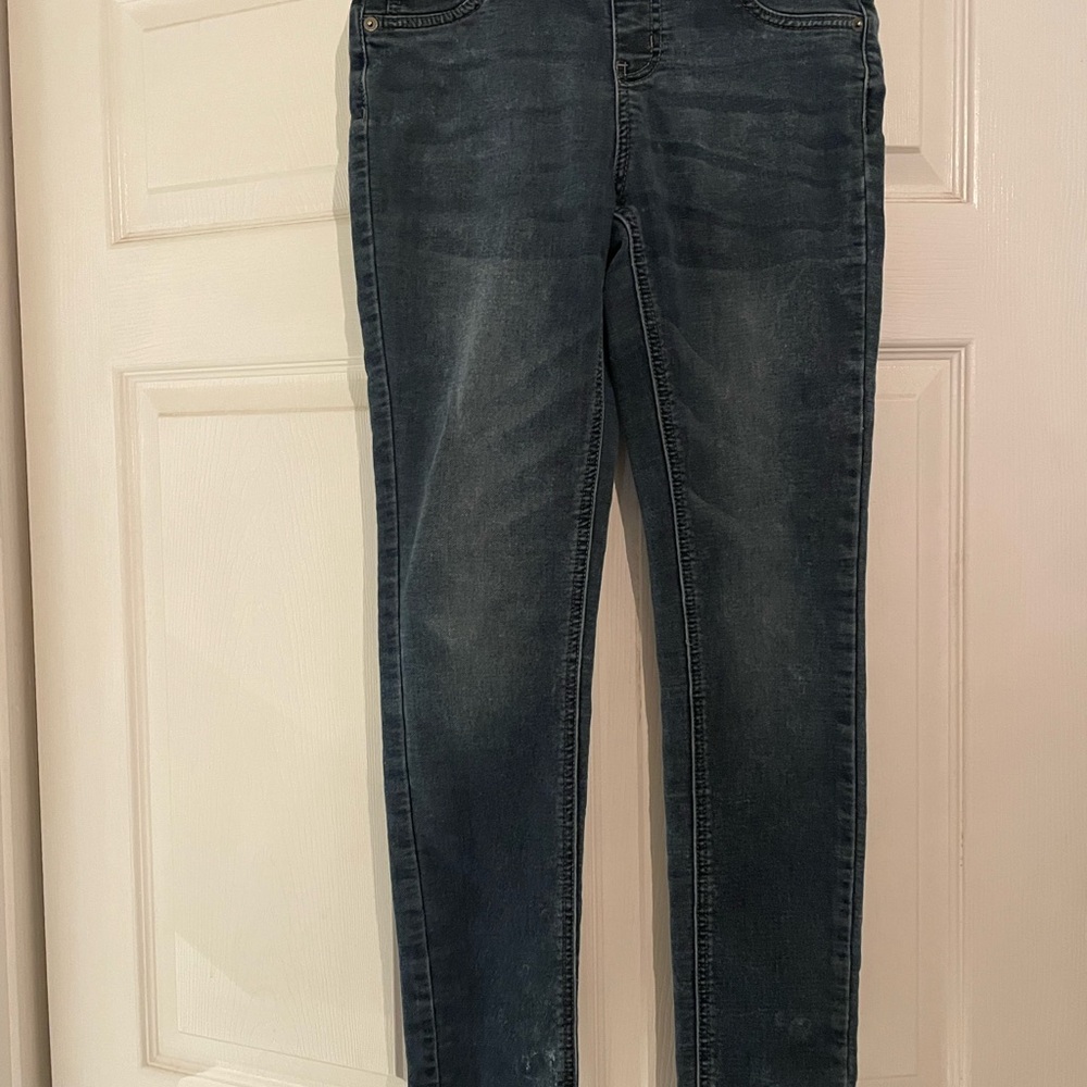 Justice Dark Blue Kids Jeans size 14 VVGUC